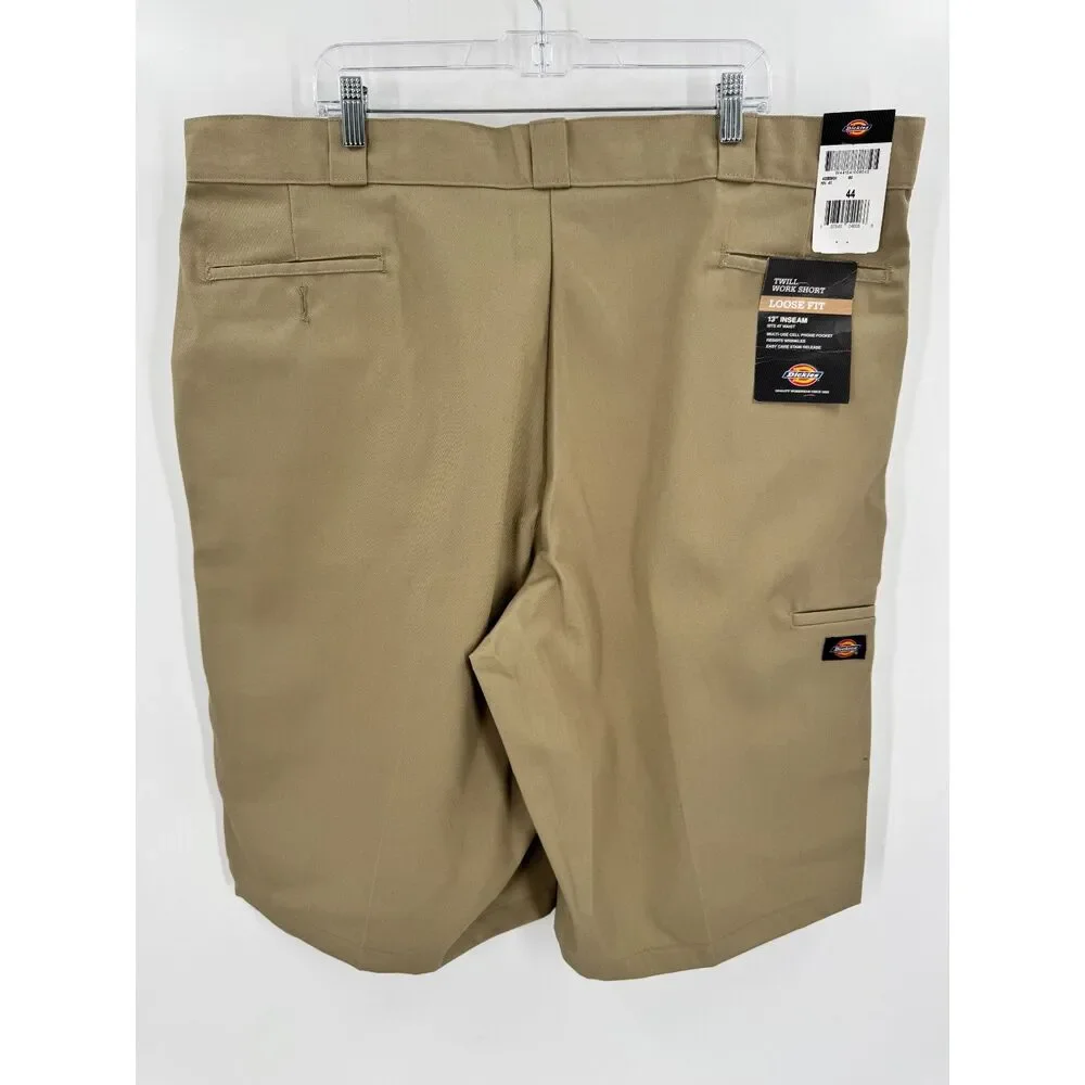 NWT DICKIES Khaki Twill Loose Fit Work Short Size 44